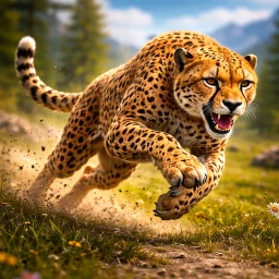 أيقونة Wild Cheetah Sim: Animal Game